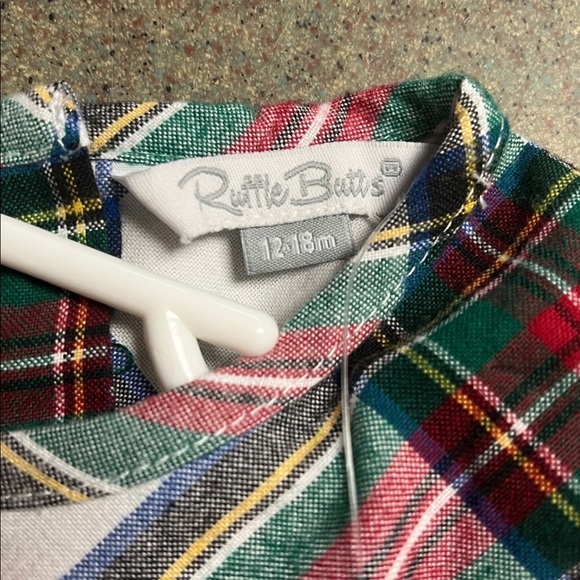 Ruffle Butts Colorful Plaid Dress - Picture 3 of 6